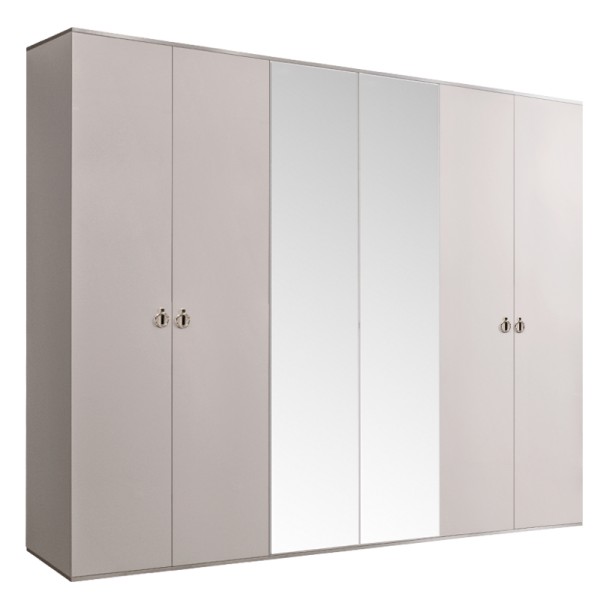 Шкаф шестидверный с зеркалами Римини