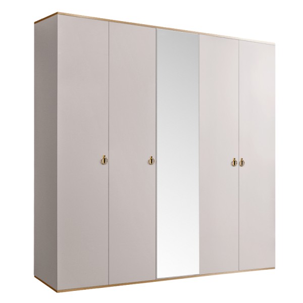 Шкаф пятидверный с зеркалом Римини