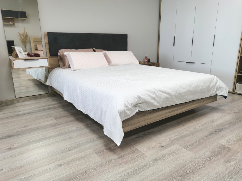 Кровать с мягким элементом 1600 (мод.1.4) Николь