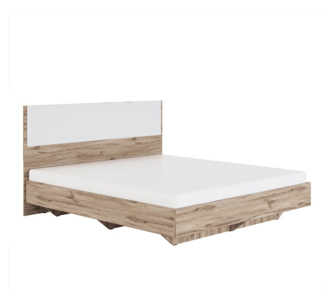 Кровать с мягким элементом 1600 (мод.1.4) Николь