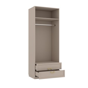 Шкаф двухдверный с ящиками Дольче