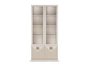 Шкаф-витрина двухдверный КАПРИ