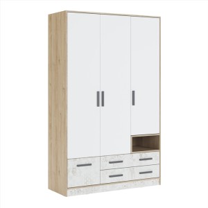 Шкаф трехдверный с ящиками (мод.10) Алиса