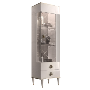 Шкаф-витрина 1-створчатая правая Римини Соло