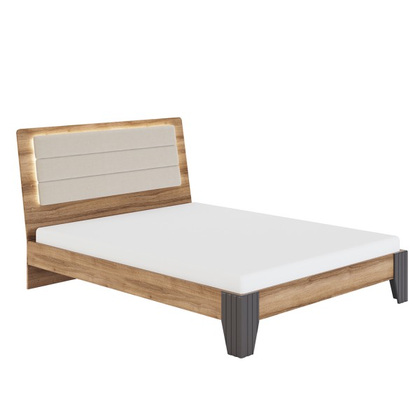 Кровать с подсветкой мод.1.1 1400 Моника