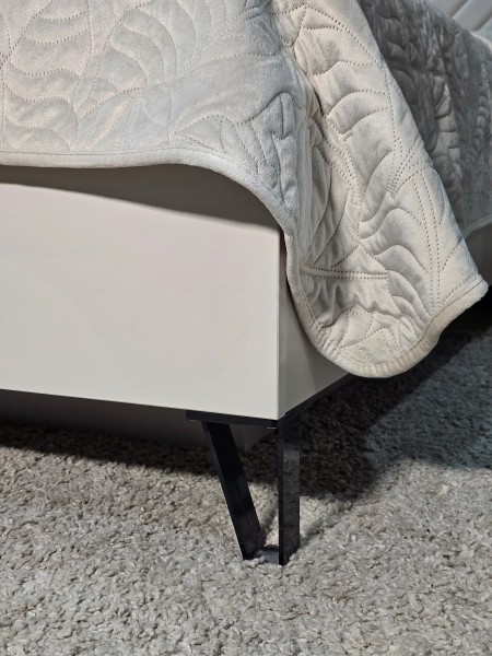 Кровать 1600 с мягким изголовьем с подъемным механизмом Кашемир