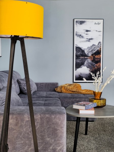 Диван-кровать трехместный с боковинами и оттоманкой Бостон 037