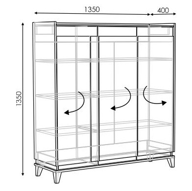 Комод греденция Честер