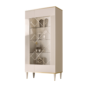 Шкаф-витрина 2-створчатая правая Римини Соло