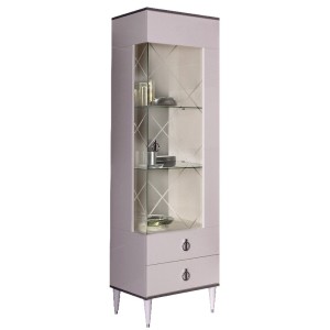 Шкаф-витрина 1-створчатая правая Римини