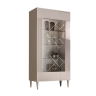 Шкаф-витрина 2-створчатая левая Римини Соло
