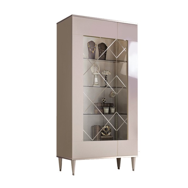 Шкаф-витрина 2-створчатая левая Римини