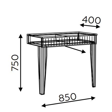 Туалетный столик Беатрис 1 Распродажа