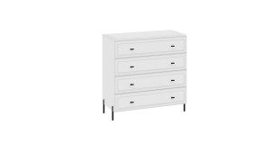 Комод «Пандора» - 414.004.000 Белый снег, Белый матовый