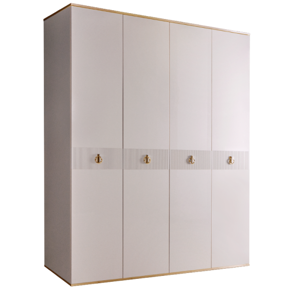 Шкаф четырёхдверный Римини Соло