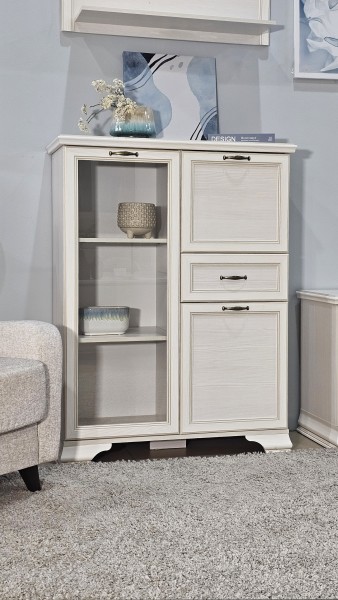 Шкаф-витрина низкий №3 Сиена